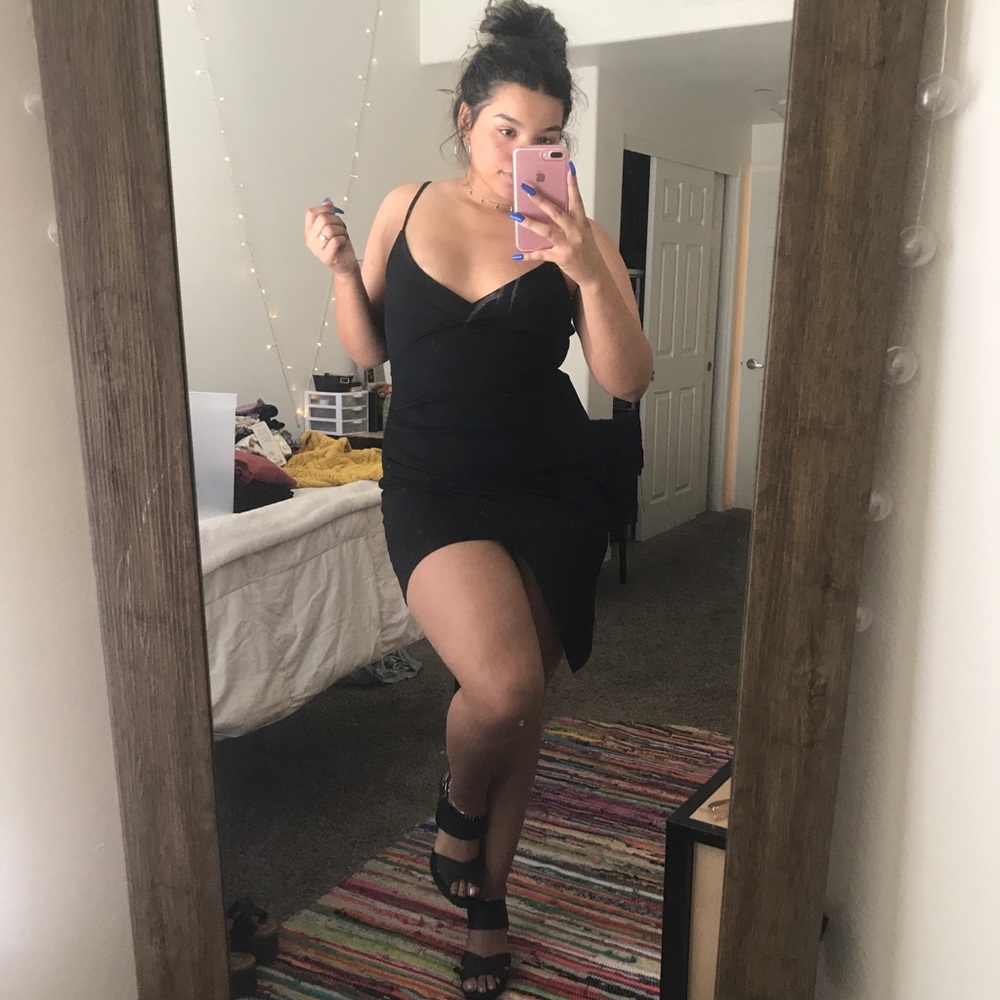 sexy cutout black dress!